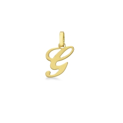 Colgante con letra inicial G