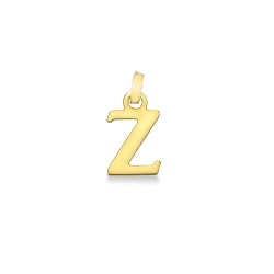 Colgante con letra inicial Z
