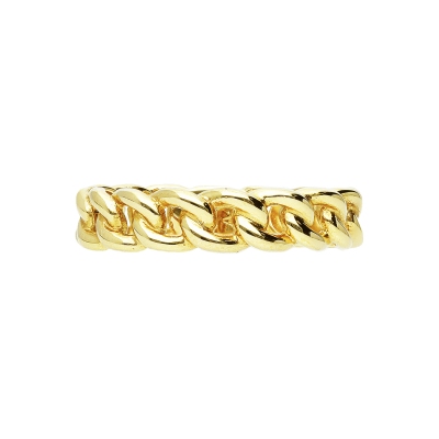 Anillo en oro amarillo de 18 quilates