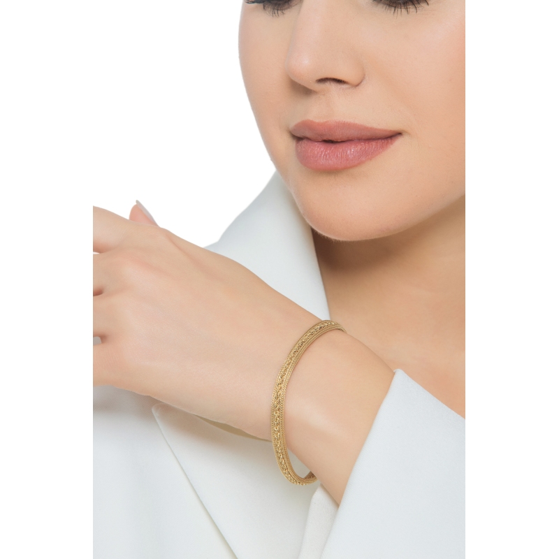 Pulsera en oro amarillo 18 quilates Pulsera en oro amarillo 18 quilates