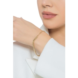 Pulsera cadena en oro amarillo de 18 quilates 2