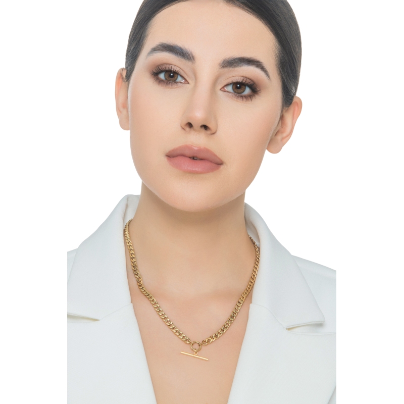 Collar eslabones en oro amarillo de 18 quilates Collar eslabones en oro amarillo de 18 quilates