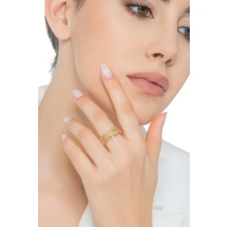 Anillo design en oro amarillo de 18 quilates 2