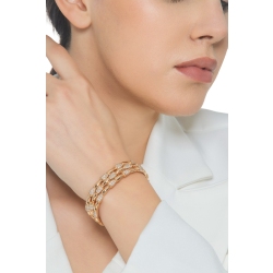 Brazalete rígido en oro rosa de 18 quilates 2