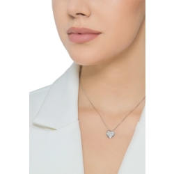 Collar oro blanco 18 quilates con diamantes  2