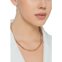 Collar cadena en oro rosa de 18 quilates 2
