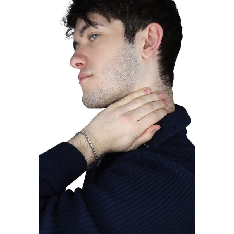 Pulsera de tenis diamantes y oro blanco