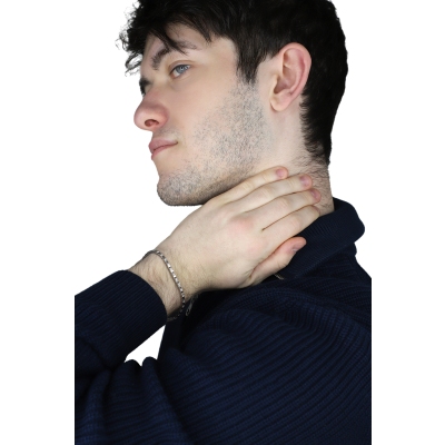 Pulsera de tenis diamantes y oro blanco