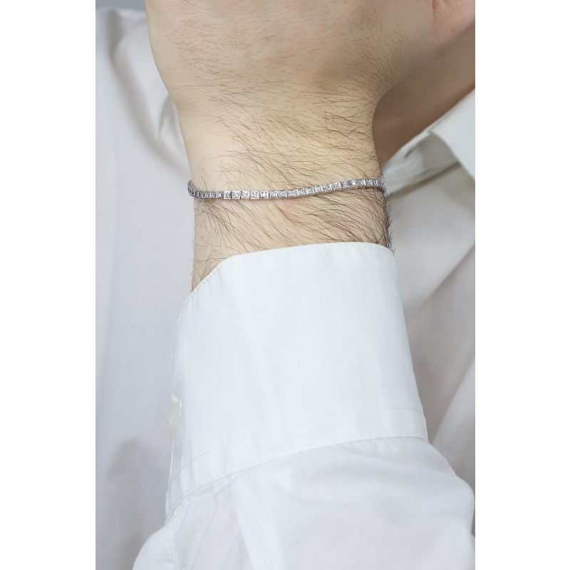 Pulsera Tennis Diamantes en Oro 18K