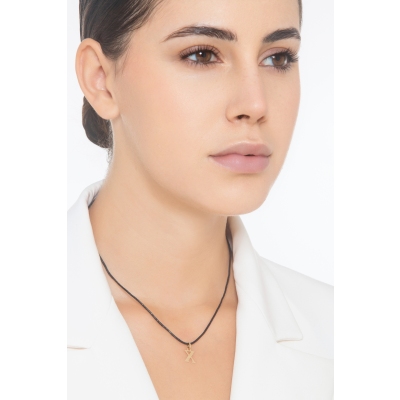 Colgante con letra inicial X