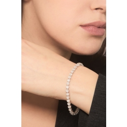 Pulsera Illusion en oro blanco 750 con diamantes 2