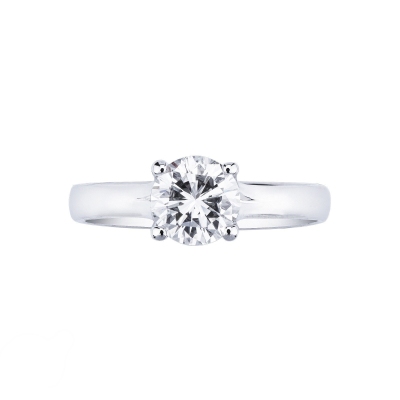 Anillo solitario para mujer diamante 1.00 ct