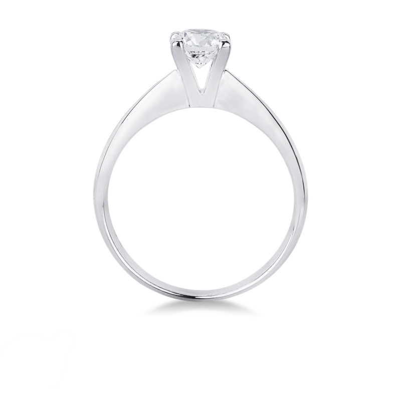 Anillo compromiso en oro blanco 18 quilates con diamante 0,90 ct Anillo compromiso en oro blanco 18 quilates con diamante 0,90 ct