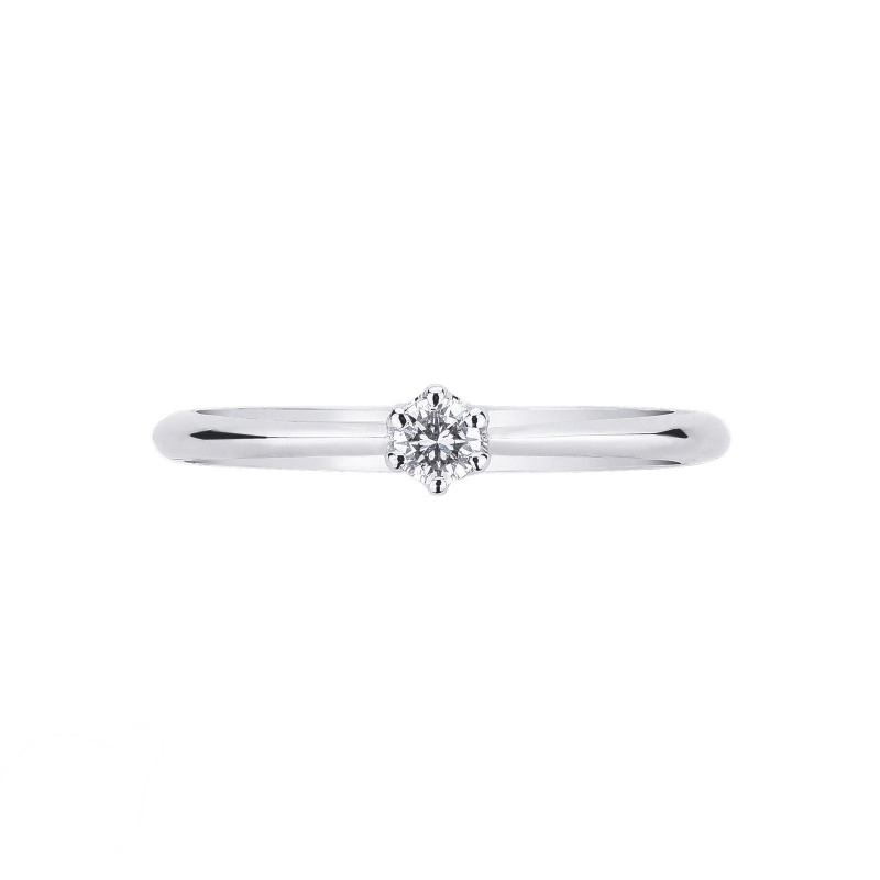 Sortija diamante oro 18 kilates con diamante 0,10 quilates  Sortija diamante oro 18 kilates con diamante 0,10 quilates