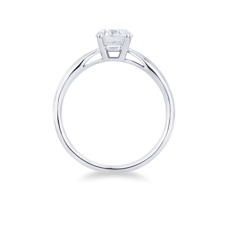 Anillo solitario clásico con diamante 1ct  Anillo solitario clásico con diamante 1ct