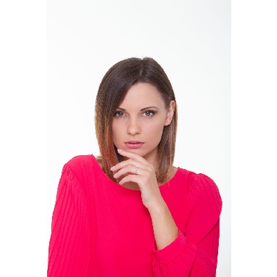 Anillo de oro blanco de 18 kilates con diamante de 0,20 quilates 