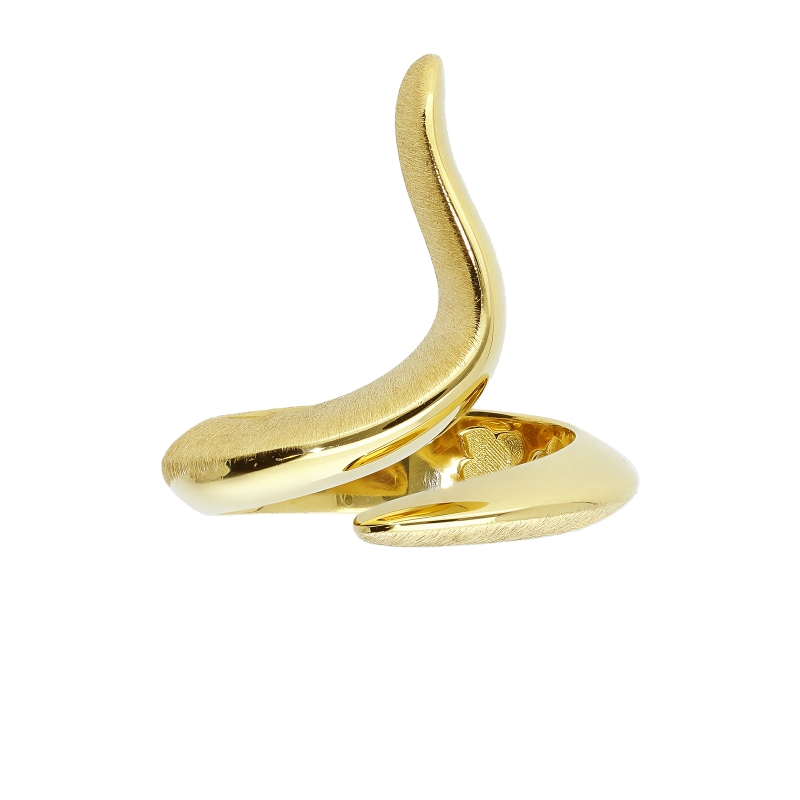 Anillo serpiente en oro amarillo 18K Anillo serpiente en oro amarillo 18K