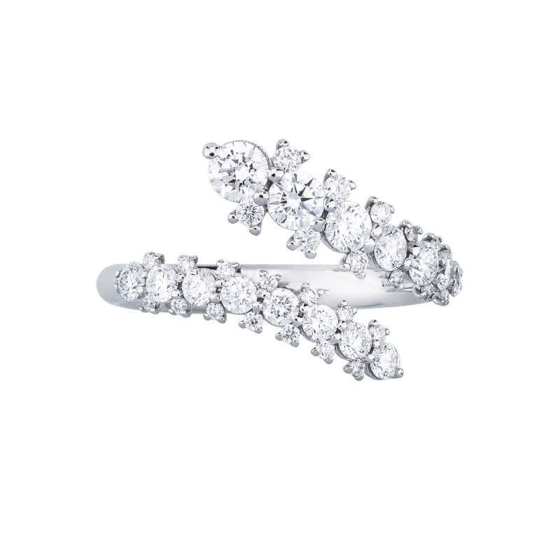 Anillo fantasìa Tú y Yo con diamantes Anillo fantasìa Tú y Yo con diamantes