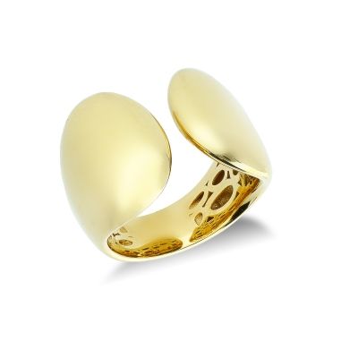 Anillo Abierto en Oro Amarillo de 18K