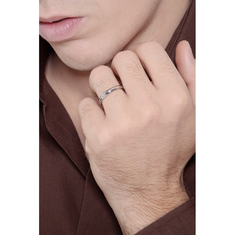 Alianzas matrimonio oro blanco 750 de 3 mm  