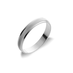 Argollas de matrimonio diamantadas or blanc 750