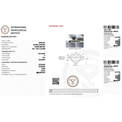Diamante certificado IGI 0.30 CT  D  VS2  2