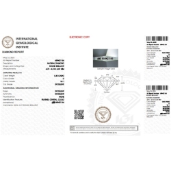 Diamante certificado IGI 0.40 CT D VS1  2