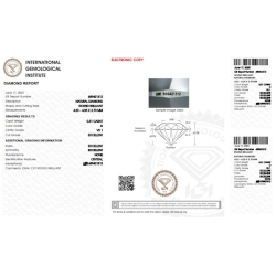 Diamante certificado IGI  0.31CT D  VS1  2