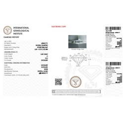 Diamante certificado IGI 0.40 CT D VS2 2