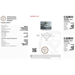 Diamante certificado IGI CT 0,50  D  VS 2 2