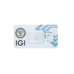 Diamante certificado IGI 0.40 CT E VS1  2