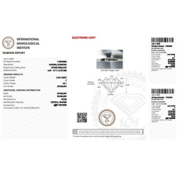 Diamante certificado IGI 0.40 CT F VS1 2