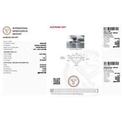 Diamante certificado IGI 0.30 CT D VVS2  2