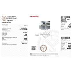 Diamante certificado IGI 0.51 CT F VVS1 2