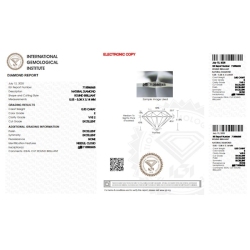 Diamante certificado IGI 0.50 CT E VVS2 2