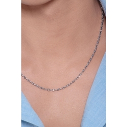 Cadena de hombre de oro blanco de 18 kilates 2