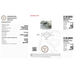 Diamante certificado IGI 0.41 CT D IF 2