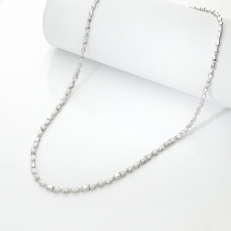 Collar de Diamantes Oro Blanco 750 Collar de Diamantes Oro Blanco 750