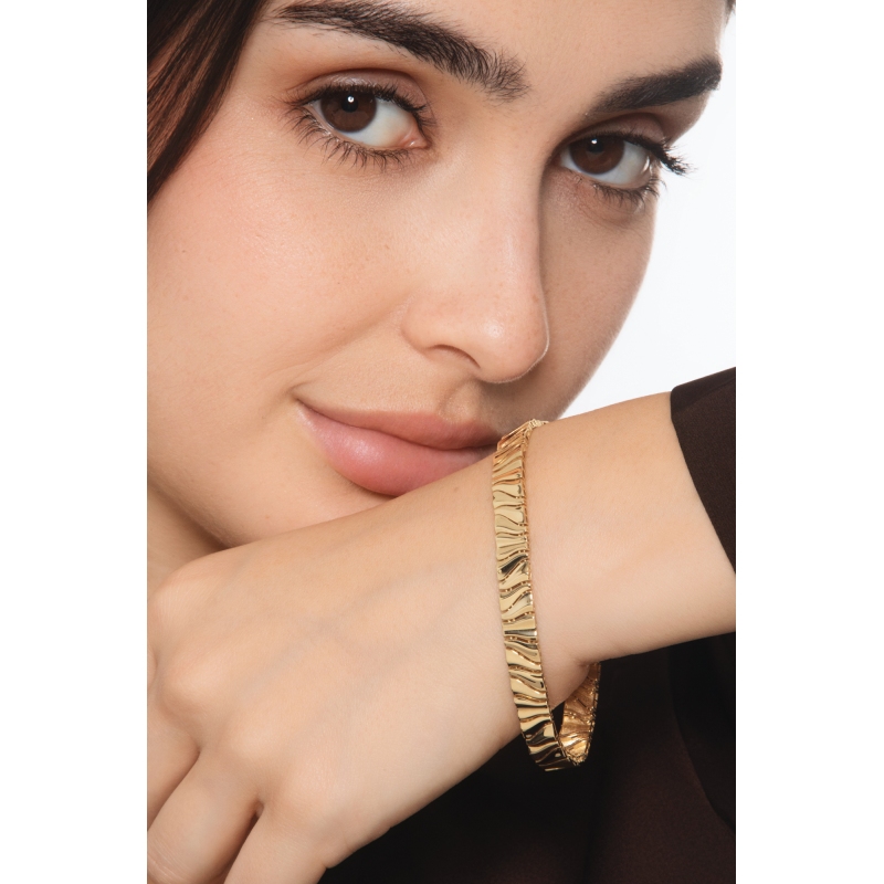 Pulsera en oro amarillo 18k mujer