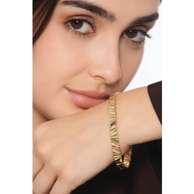 Pulsera en oro amarillo 18k mujer
