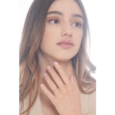 Sortija Solitario Oro 18K Diamante 0.30ct