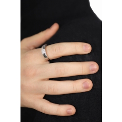 Anillo de Hombre en Oro 18k con Diamantes 2