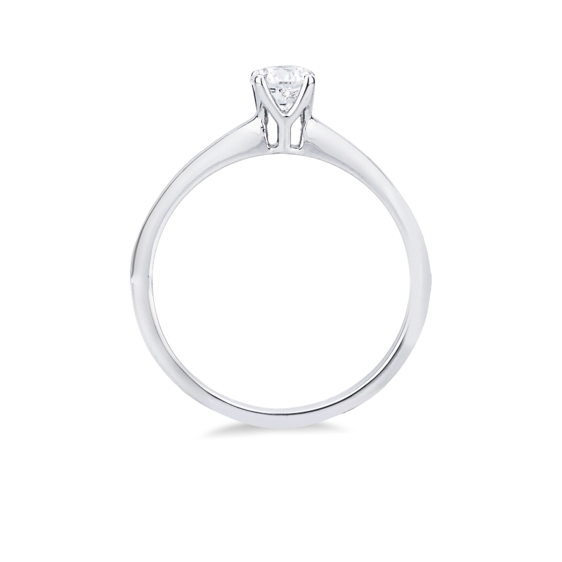 Sortija Solitario Oro 18K con Diamante 0.40ct