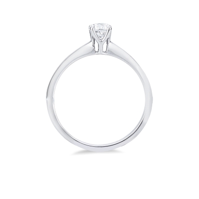 Sortija Solitario Oro 18K con Diamante 0.40ct