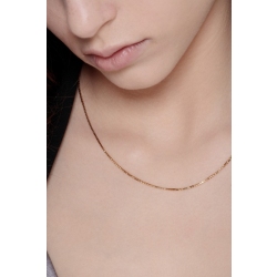 Collar Veneciano en Oro Amarillo 18k de 45 cm 2