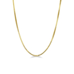 Cadena Veneciana en Oro Amarillo 18k de 45 cm