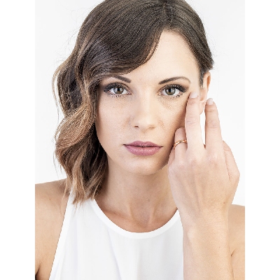 Alianza Unoaerre realizada en oro rosa de 750