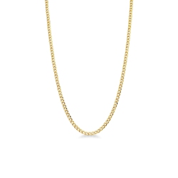 Cadena en oro amarillo de 18k, 50 cm