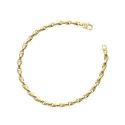 Pulsera en oro amarillo de 18 quilates