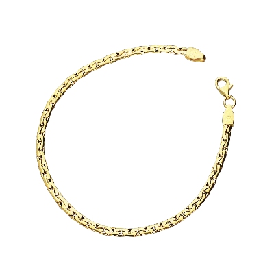 Pulsera mujer Fantasía oro amarillo 18k 